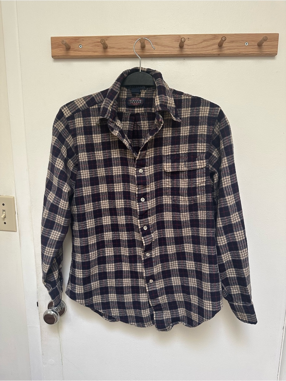 Vintage Flannel Button Down Shirt